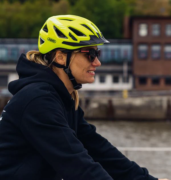 Abus Urban-I 3.0 Signal Yellow mit LED Rücklicht - Image 5