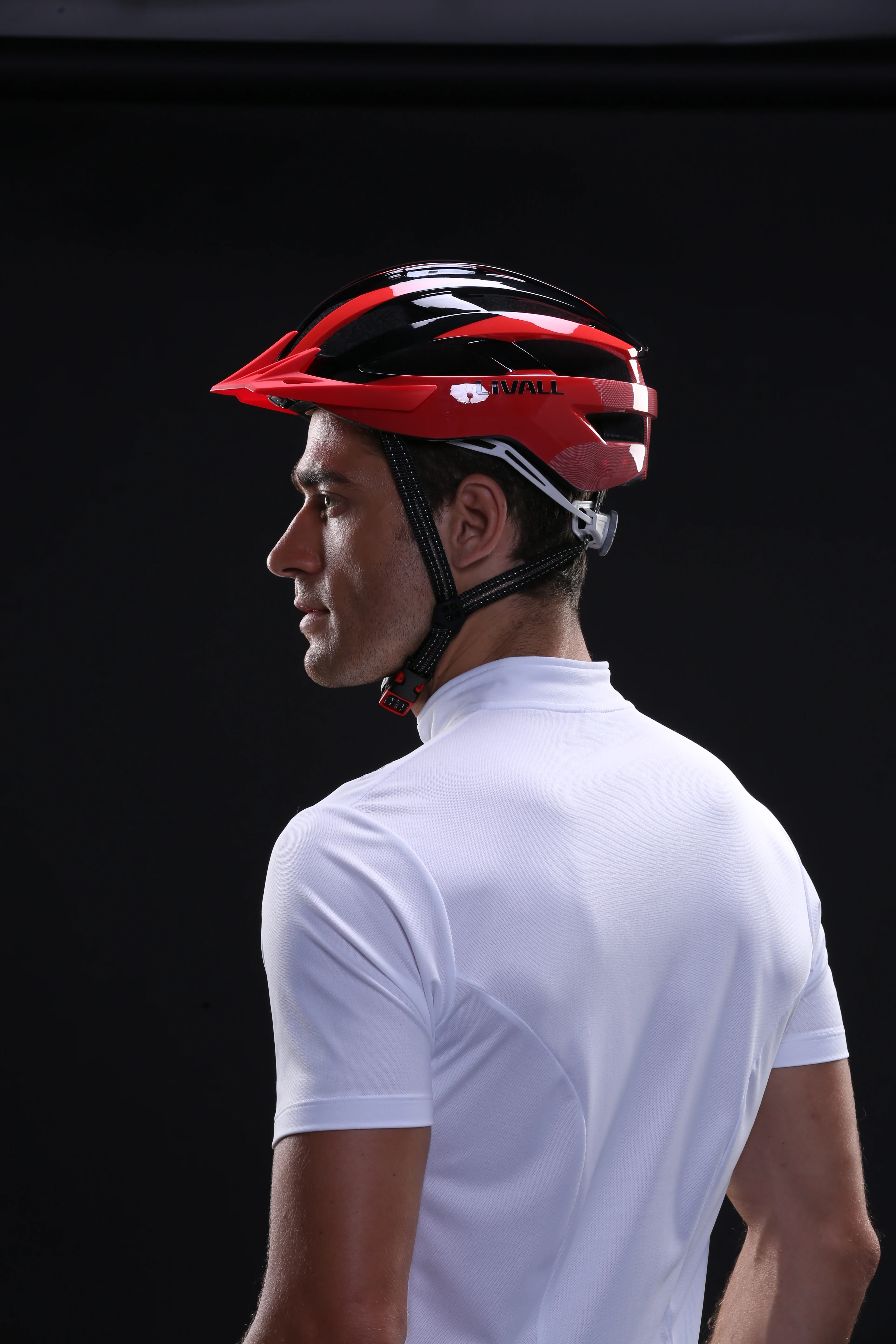 Livall MT1 Neo Red Black Bluetooth Led - Image 9